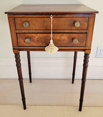 Mahogany Night Stand, 19th Century