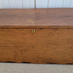 American Pine Sea Chest, 19th Century