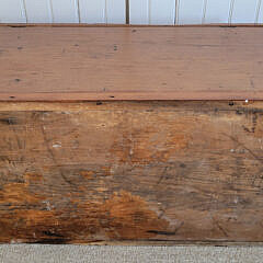 American Pine Sea Chest, 19th Century