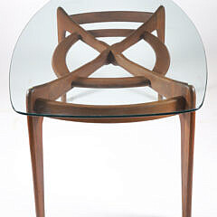 192-2574 Adrian Pearsall Teakwood Dining Table A_IMG_9962 3