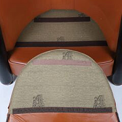 Pair of Adam Tihany 14 “Mariani” Leather Club Chairs for Pace Collection, circa 1980s