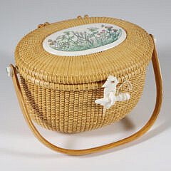 Michael Kane Friendship Basket, Circa 1986