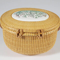 Michael Kane Nantucket Friendship Basket, circa 1986