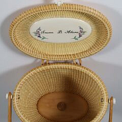 Michael Kane Nantucket Friendship Basket, circa 1986