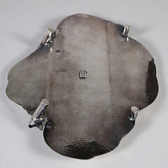 Chinese Export Silver Ink Stand, 19th Century