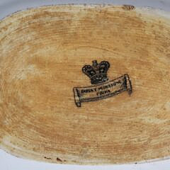 Pair of English Mason’s Ironstone Oval Serving Plates, 19th Century