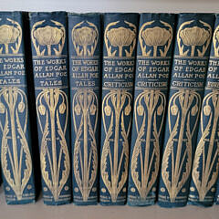 Collection of the Works of Edgar Allen Poe 9 Volumes