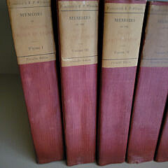 8 Volumes: “Prince de Ligne His Memoirs, Letters & Misc. Papers” The Versailles Edition
