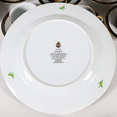 Lynn Chase “Jaguar Jungle” Porcelain Dinner Service