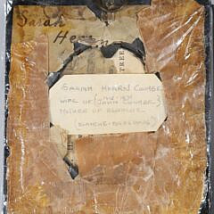 Pair of Miniature Watercolor Portraits of John and Sarah Hearne Coumbe, circa 1830