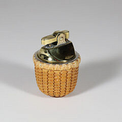 Paul Willer Nantucket Basket Lighter, circa 1983
