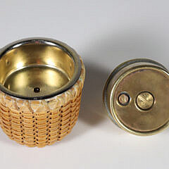 Paul Willer Nantucket Basket Lighter, circa 1983