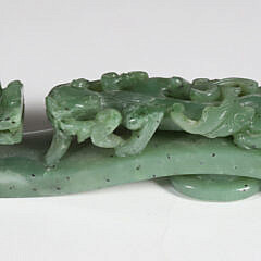 Chinese Carved Jade Belt Hook