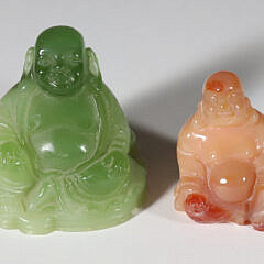 284-5515 Jade and Pink Hardstone Buddhas B_IMG_8630