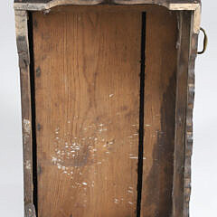 Diminutive English Elm One Drawer Lift Top Storage Box, 18th Century