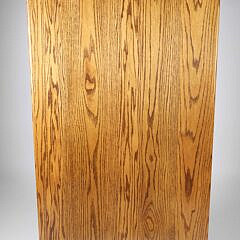 Scarce Stephen Swift Oak Single Drop Leaf Dining Table, circa 1979