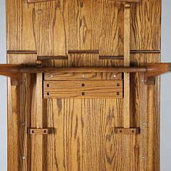 Scarce Stephen Swift Oak Single Drop Leaf Dining Table, circa 1979