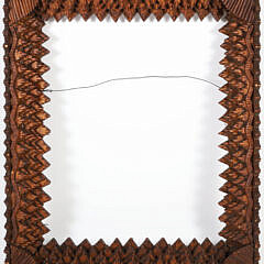 33-2344 Tramp Art Carved Frame A_IMG_9804 3