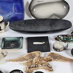 Collection of Nantucket Old Spouter Ceramic Pottery
