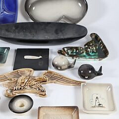 Collection of Nantucket Old Spouter Ceramic Pottery