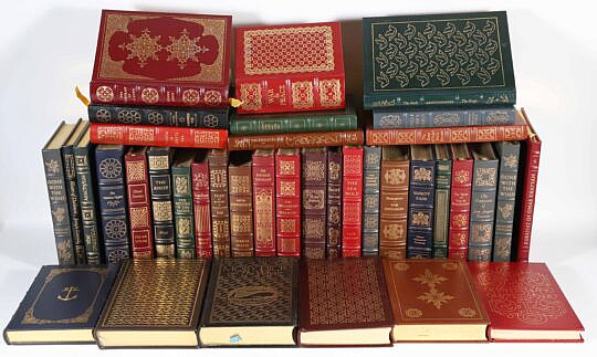 35-5481 Fifty Easton Press Tooled Leather Books A_IMG_9796 2