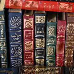 Collection of Fifty Easton Press Tooled Leather Classic Books