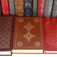 Collection of Fifty Easton Press Tooled Leather Classic Books