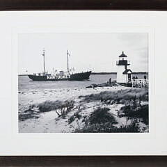 39-5515 B&W Photo Lightship Nantucket A_IMG_0391