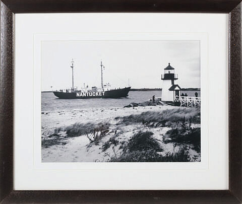39-5515 B&W Photo Lightship Nantucket A_IMG_0391