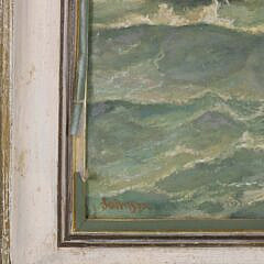 Oil on Panel “Portrait of a Beam Trawler”, circa 1951