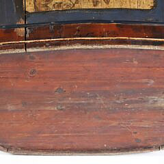 Vintage Hand Painted Chinese Storage Trunk, 19th Century