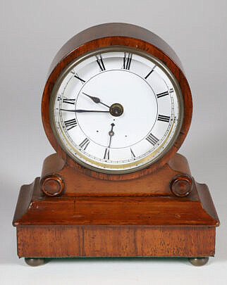 19th Century Mahogany Mantel Clock