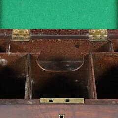Mahogany Storage Box, 19th Century