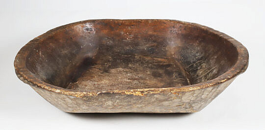 Large Antique Wood Trough