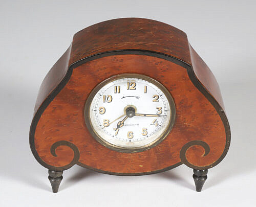 Lenzkirch Burlwood Alarm Clock
