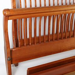 Stephen Swift Cherry King Spindle Bed