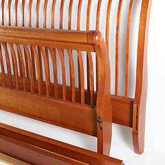 Stephen Swift Cherry King Spindle Bed
