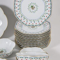 Limoges “Ceralene” Porcelain Luncheon Service