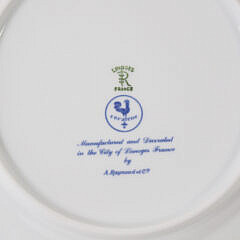 Limoges “Ceralene” Porcelain Luncheon Service
