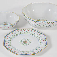 Limoges “Ceralene” Porcelain Luncheon Service