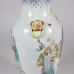 Antique Chinese Porcelain Vase Mounted as a Lamp