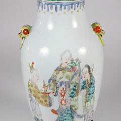 Antique Chinese Porcelain Vase Mounted as a Lamp