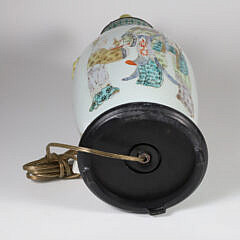 Antique Chinese Porcelain Vase Mounted as a Lamp