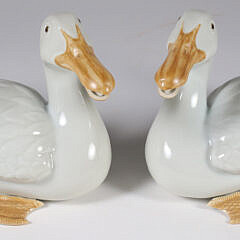 90-5515 Pair Chinese Porcelain Geese A_IMG_9606