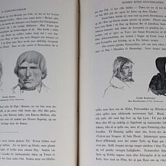 Antique Leather Bound Book: Volume I Vort Folk by V. Ostergaard
