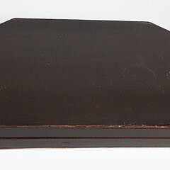 Nesting Set of Six Wood Serving Trays in Carrying Case