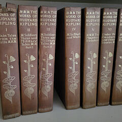 The Writings in Pros and Verse of Rudyard Kipling in 11 Volumes