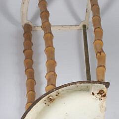 Antique Bamboo Corner Umbrella Stand