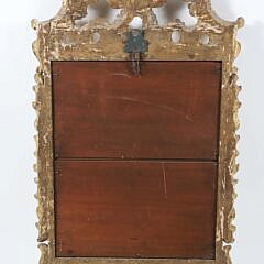Continental Carved Gilt Wood Mirror, 18th Century