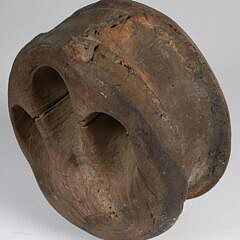 Marine Hardwood “Dead Eye”, 19th Century